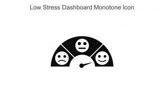 Low Stress Dashboard Monotone Icon In Powerpoint Pptx Png And Editable Eps Format