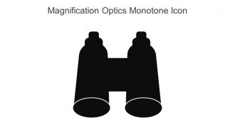 Magnification Optics Monotone Icon In Powerpoint Pptx Png And Editable Eps Format