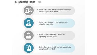 Male female team mates business strategy ppt icons graphics