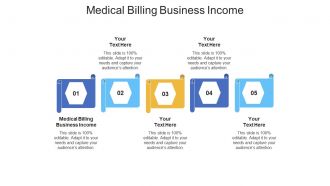 Medical billing business income ppt powerpoint presentation portfolio icons cpb