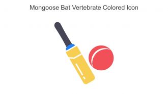 Mongoose Bat Vertebrate Colored Icon In Powerpoint Pptx Png And Editable Eps Format