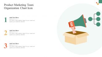 Product Marketing Team Organization Chart Icon