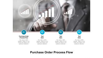 Purchase order process flow ppt powerpoint presentation icon graphics example cpb