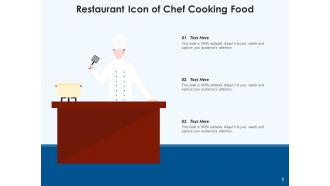 Restaurant Icon Service Decorated Customers Serving