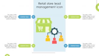 Retail Store Lead Management Icon