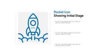 Rocket icon showing initial stage