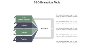 Seo evaluation tools ppt powerpoint presentation icon layout ideas cpb