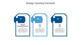 Strategy cascading framework ppt powerpoint presentation icon structure cpb