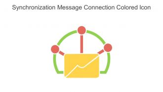 Synchronization Message Connection Colored Icon In Powerpoint Pptx Png And Editable Eps Format
