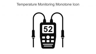 Temperature Monitoring Monotone Icon In Powerpoint Pptx Png And Editable Eps Format