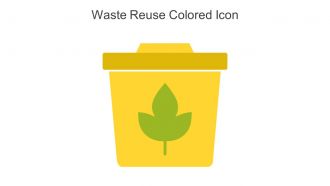 Waste Reuse Colored Icon In Powerpoint Pptx Png And Editable Eps Format