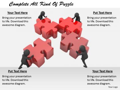2413 complete all kind of puzzle ppt graphics icons powerpoint