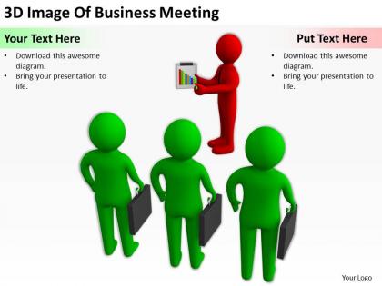 3d image of business meeting ppt graphics icons powerpoint