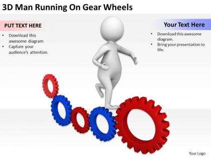 3d_man_running_on_gear_wheels_ppt_graphics_icons_powerpoint_Slide01