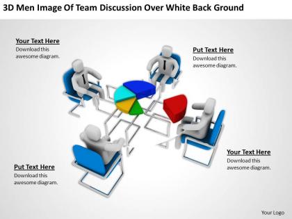 3d_men_image_of_team_discussion_over_white_background_ppt_graphics_icons_Slide01