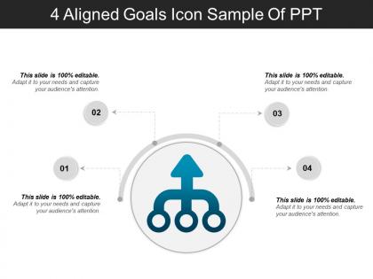 4_aligned_goals_icon_sample_of_ppt_Slide01