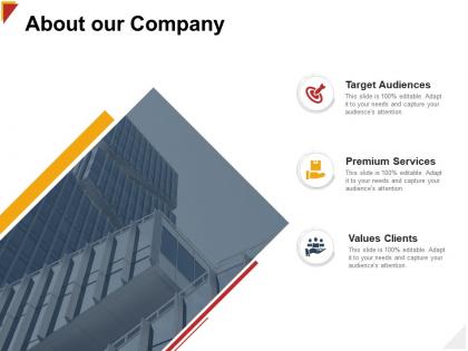 About our company services h99 ppt powerpoint presentation icon