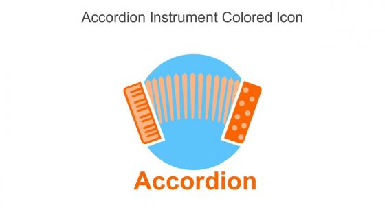 Accordion Instrument Colored Icon In Powerpoint Pptx Png And Editable Eps Format