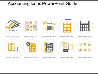 Accounting icons powerpoint guide