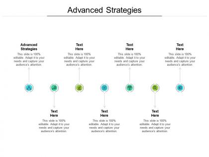 Advanced strategies ppt powerpoint presentation icon images cpb