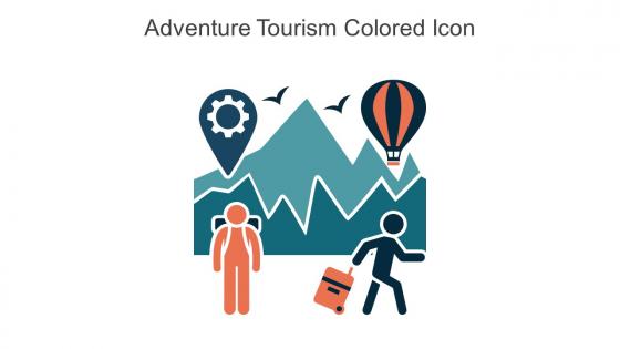 Adventure Tourism Colored Icon In Powerpoint Pptx Png And Editable Eps Format