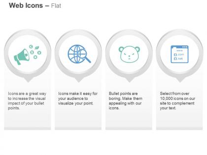 Advertising search google panda domain registration ppt icons graphics