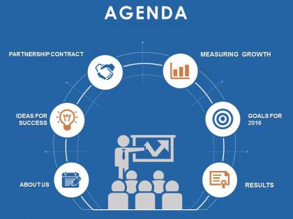 agenda_slide_with_icons_going_from_left_to_right_in_a_circle_powerpoint_slide_Slide01