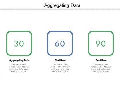 Aggregating data ppt powerpoint presentation icon templates cpb