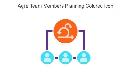 Agile Team Members Planning Colored Icon In Powerpoint Pptx Png And Editable Eps Format