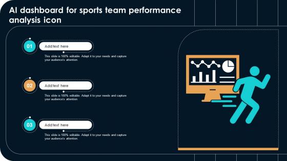 AI Dashboard For Sports Team Performance Analysis Icon