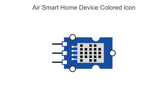 Air Smart Home Device Colored Icon In Powerpoint Pptx Png And Editable Eps Format