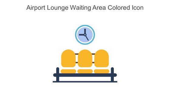 Airport Lounge Waiting Area Colored Icon In Powerpoint Pptx Png And Editable Eps Format