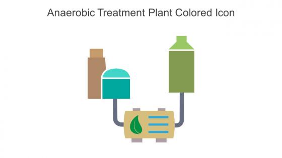 Anaerobic Treatment Plant Colored Icon In Powerpoint Pptx Png And Editable Eps Format