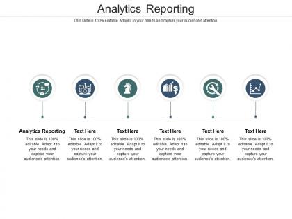 Analytics reporting ppt powerpoint presentation professional icon cpb