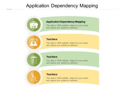 Application dependency mapping ppt powerpoint presentation icon rules cpb