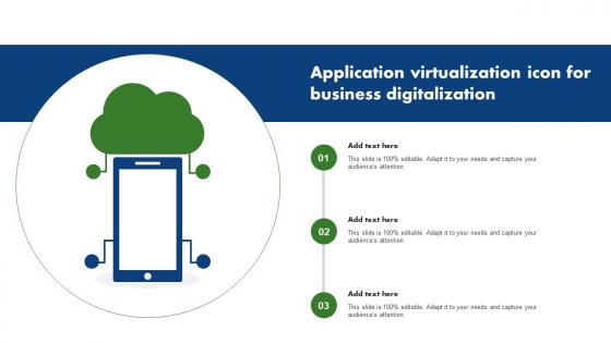 Application Virtualization Icon For Business Digitalization