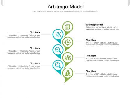 Arbitrage model ppt powerpoint presentation styles icon cpb