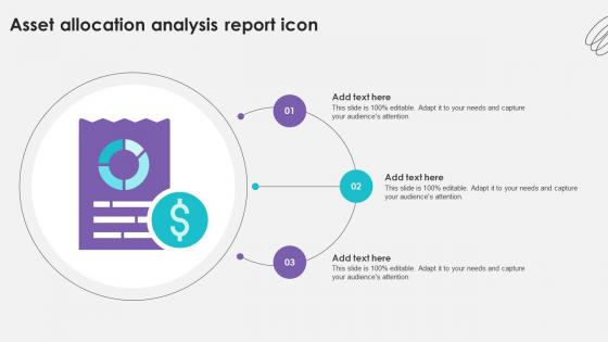 Asset Allocation Analysis Report Icon