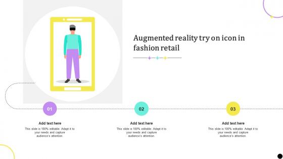 Augmented Reality Try On Icon In Fashion Retail