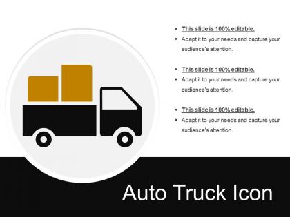 Auto truck icon