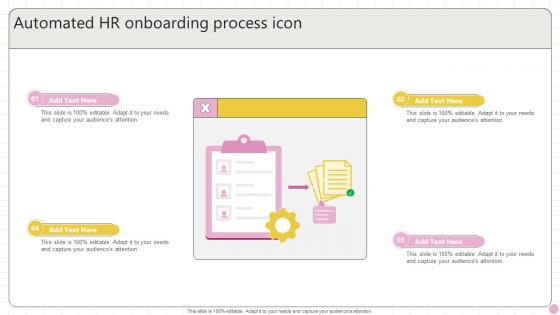 Automated HR Onboarding Process Icon