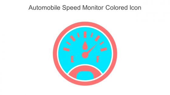 Automobile Speed Monitor Colored Icon In Powerpoint Pptx Png And Editable Eps Format