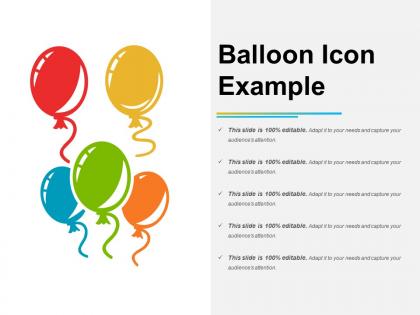 Balloon icon example