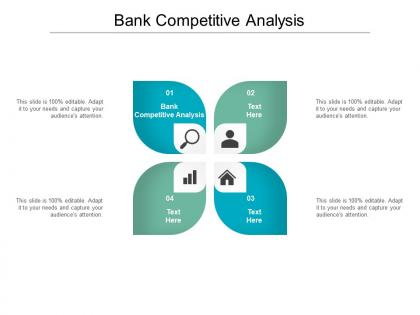 Bank competitive analysis ppt powerpoint presentation icon slides cpb