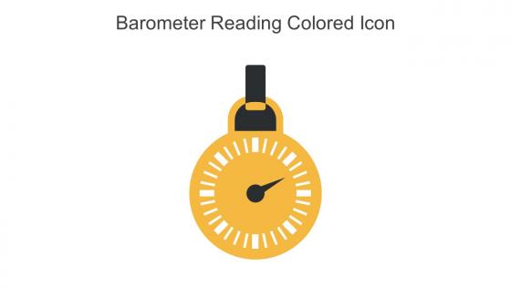 Barometer Reading Colored Icon In Powerpoint Pptx Png And Editable Eps Format