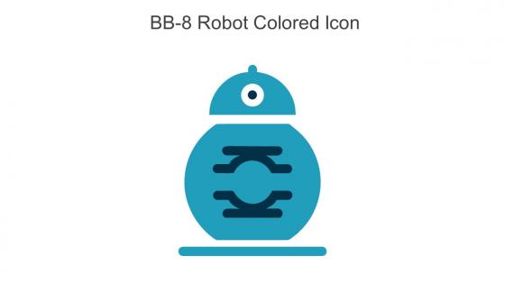 BB 8 Robot Colored Icon In Powerpoint Pptx Png And Editable Eps Format