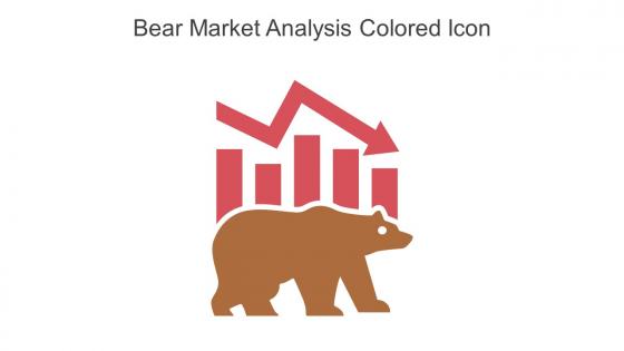 Bear Market Analysis Colored Icon In Powerpoint Pptx Png And Editable Eps Format