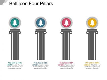 Bell icon four pillars