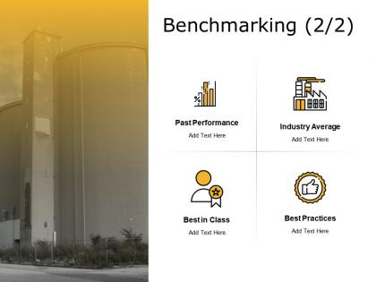 Benchmarking performance ppt powerpoint presentation icon design
