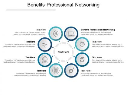 Benefits professional networking ppt powerpoint presentation icon introduction cpb